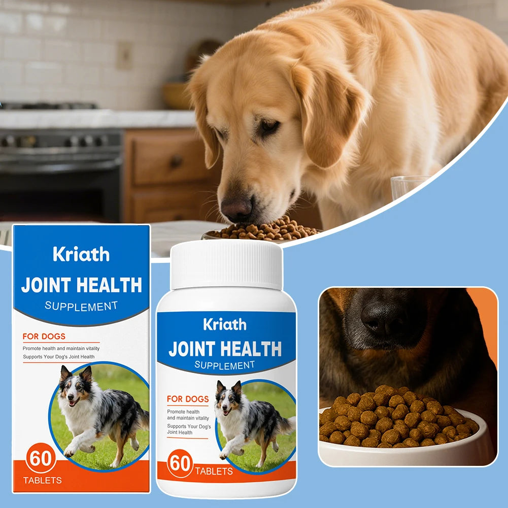 Dog Joint Health Supplements Promote Health Maintain-Vitality Pet Joint Supplement Joint Care Chewable Tablets Dog Accessories