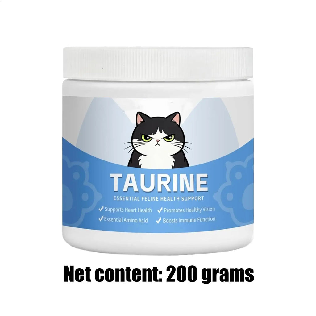 Cat Eyes Health Supplements Powder Water-Soluble Heart Support for Cats L-Lysine for Kittens Mix in Food Daily Grooming for Cats