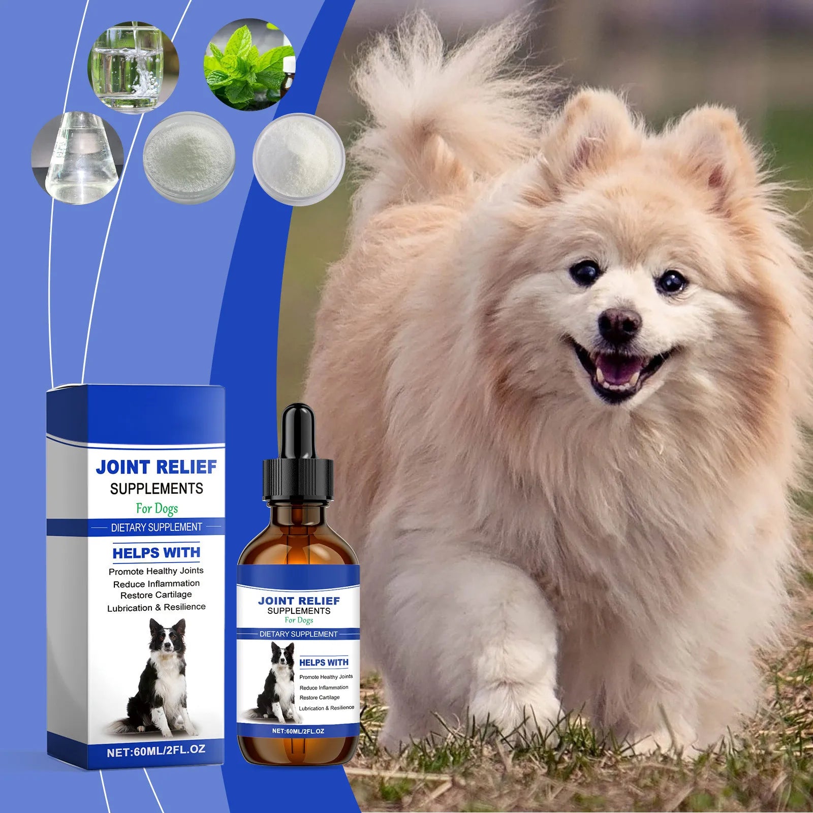 Dog Joint Supplement Pet Joint Relief Supplement Supplementing Nutrition Solution For Pet Health Nutrition Agent Pet Joint