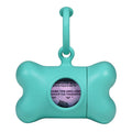 Pet Bag Dispenser United Pets Bon Ton Nano Classic Dog Aquamarine