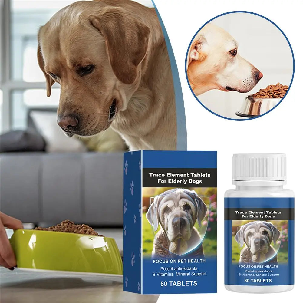 Senior Dog Mineral Supplement Promotes Nerve Function And Enhances Overall Health Calcium Supplement For Senior Dogs To Protect