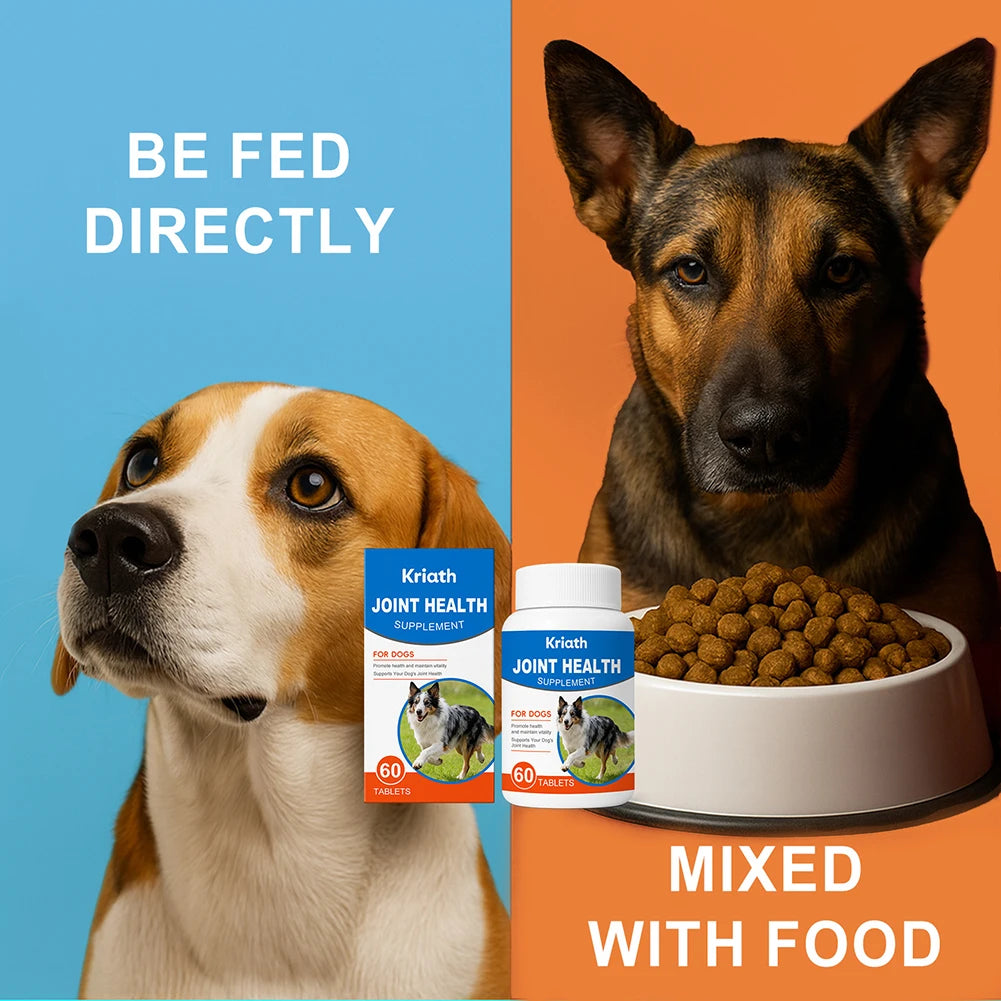 Dog Joint Health Supplements Promote Health Maintain-Vitality Pet Joint Supplement Joint Care Chewable Tablets Dog Accessories