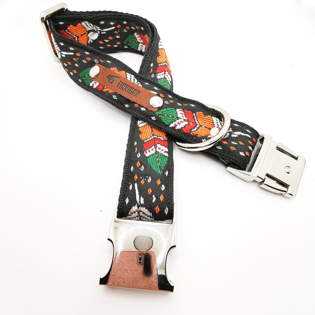 Regal Paws Personalised Cotton Dog Collar for Majestic Mutts