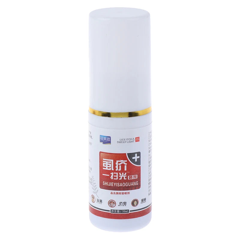 Pet Cats Dogs Flea Killer Spray 30ml Puppy Tick Mite Mange Treatment
