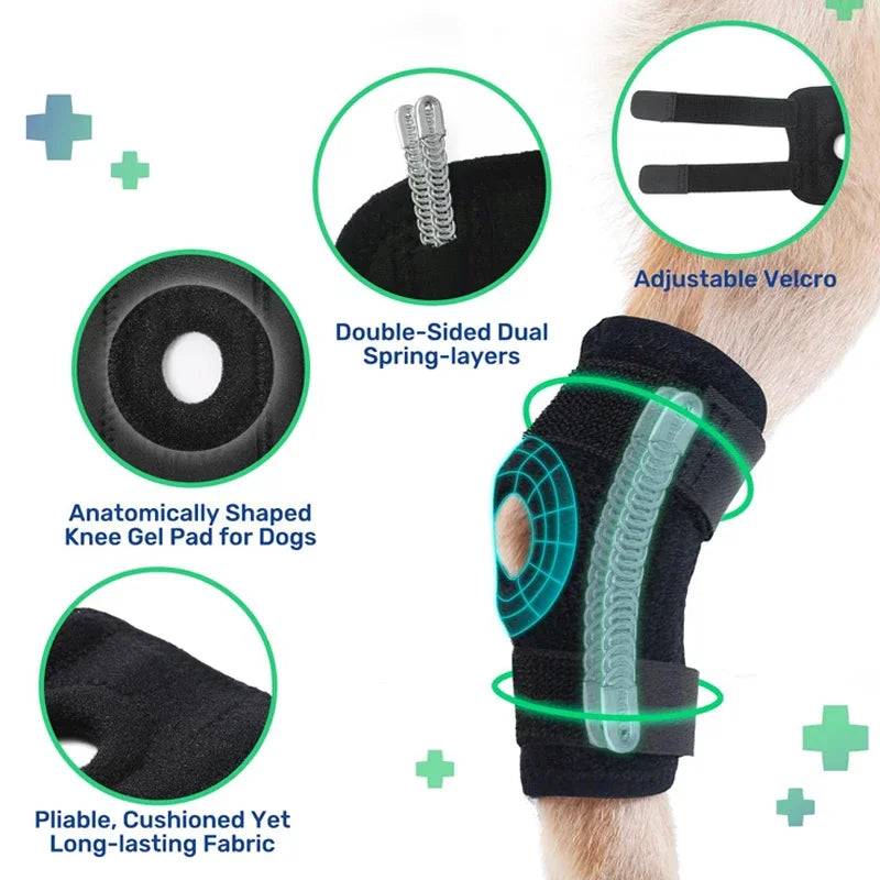 Injury Recover Legs Dog Arthritis Protector Support Protects Bandage