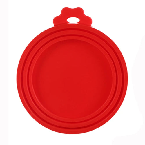 1PC Food Can Lid Silicone Canned Lid Sealed Feeders for Puppy Dog Cat