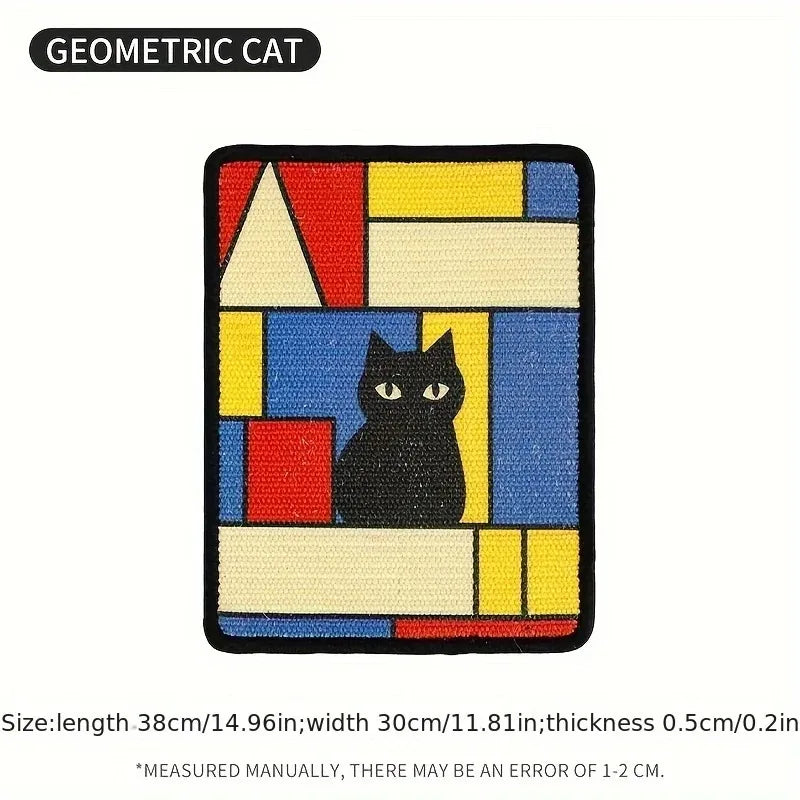 SisalGuard Wall-Mounted Cat Scratching Pad - Protect & Engage