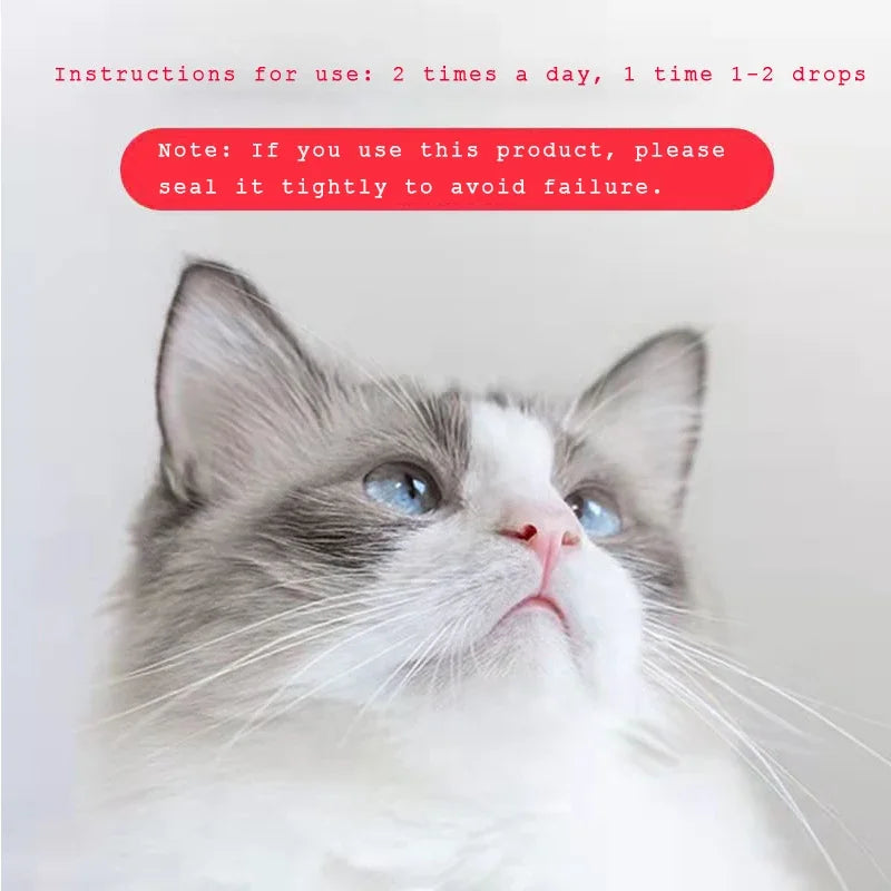 NEW 30ml Cat Nose, Cat Cold, Sneezing, Runny Nose, Cough, Asthma,