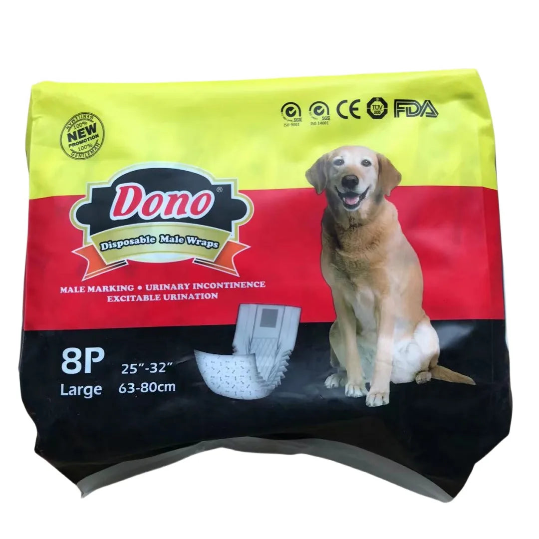 For Male Dog Diapers Urine Shorts Pet Cat Dog Water-absorbing Type Dry