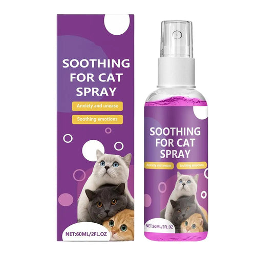 60ml Calming Spray Feline Anti Stress Pheromone Emotional Soothing