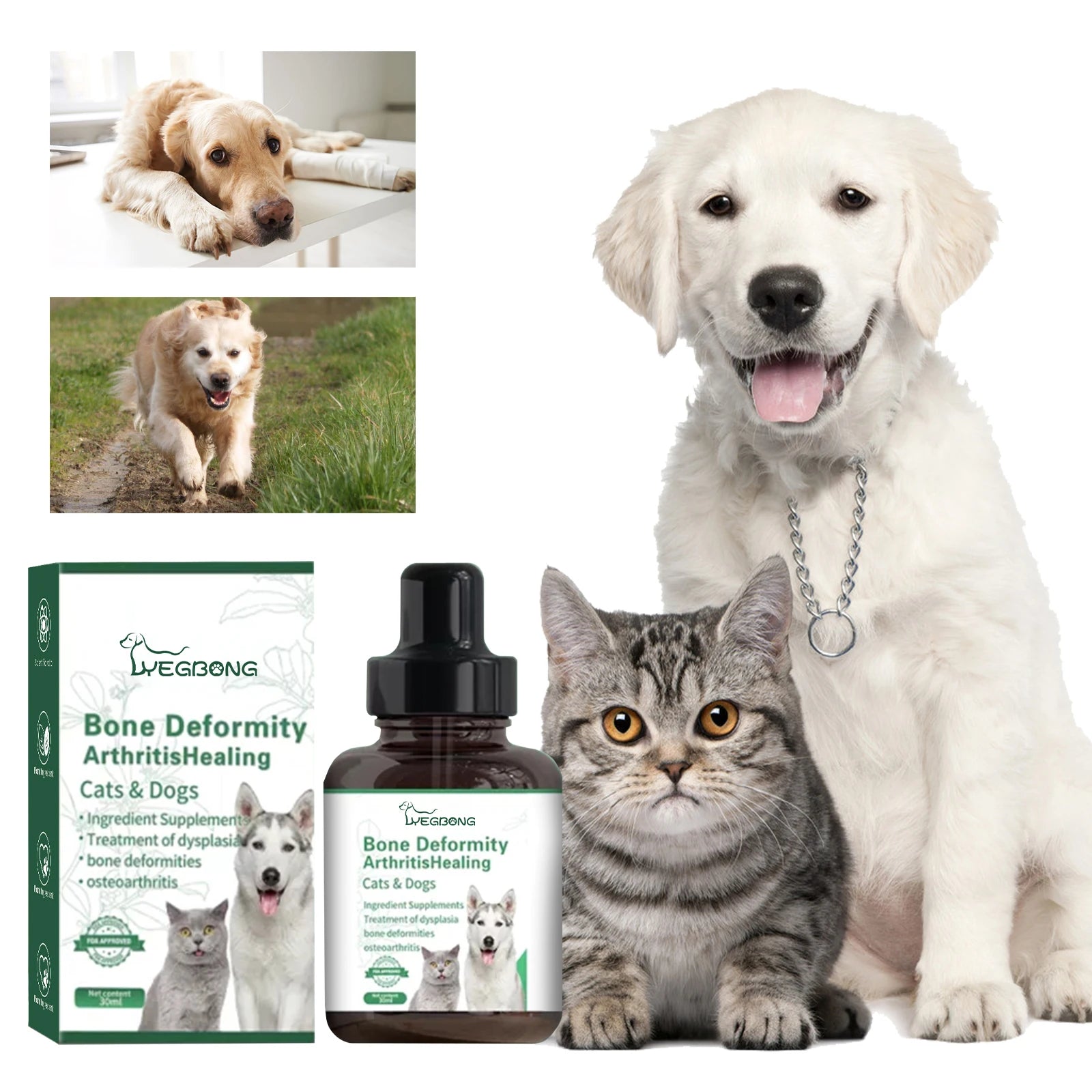 Pets Joint Repair Liquid  Relief Discomfort Arthritis Healing