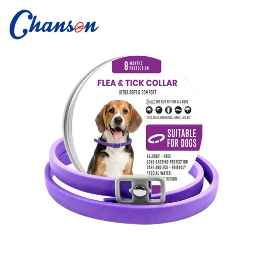 Natural Flea, Tick & Lice Repellent Collar for Dogs & Cats –