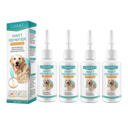 1/2/3/5Pcs Pet Wart Removal Liquid For Cat And Dog Flat Warts Removal