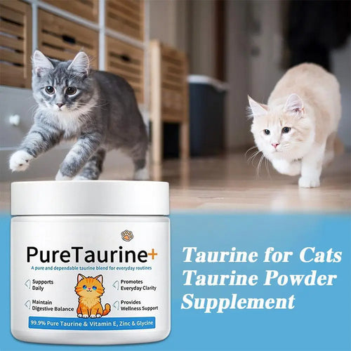 200G Cat body Health care powder 99.9% pure taurine VE Zinc Supports