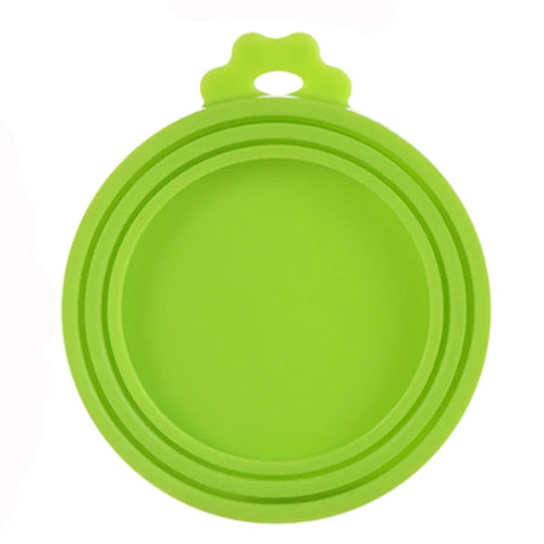 1PC Food Can Lid Silicone Canned Lid Sealed Feeders for Puppy Dog Cat