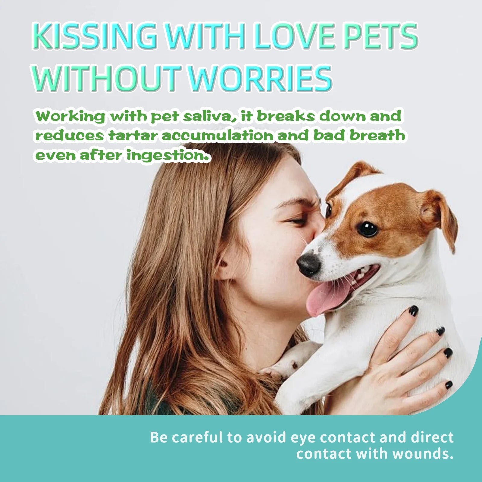 Anti-Tartar Pet Dental Powder - For dogs & cats. Freshens breath