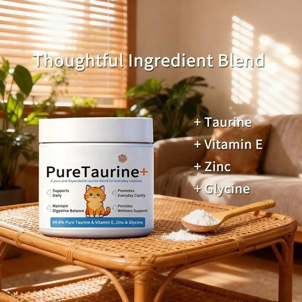 Pure Taurine Powder For Cats And Dogs Digestive Health Heart Eye
