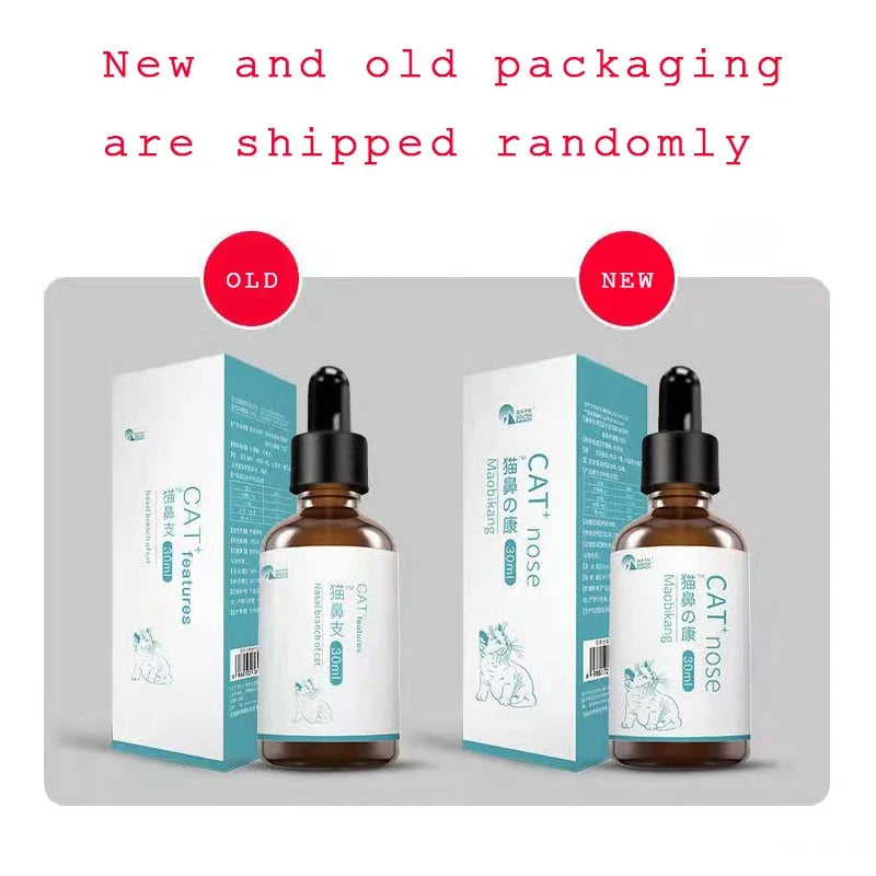 NEW 30ml Cat Nose, Cat Cold, Sneezing, Runny Nose, Cough, Asthma,
