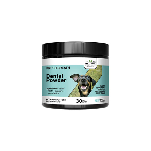 Anti-Tartar Pet Dental Powder - For dogs & cats. Freshens breath