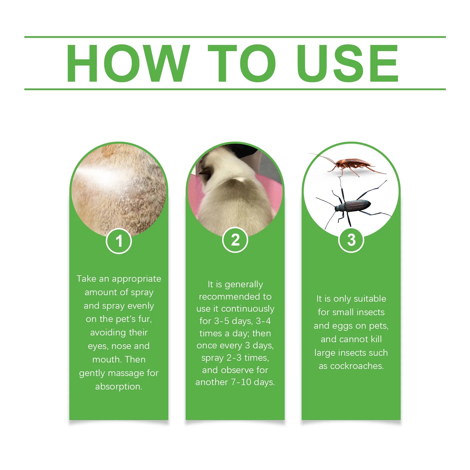 Pet Flea Tick Repellent Spray Effectively Reducing Fleas and Ticks