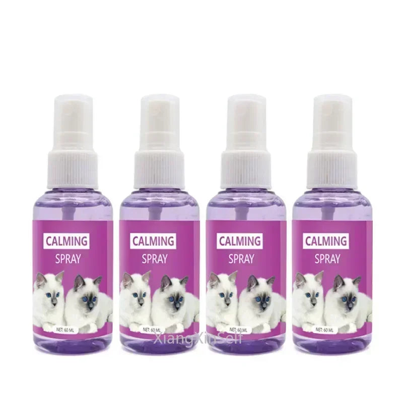 60ml Calming Spray Feline Anti Stress Pheromone Emotional Soothing