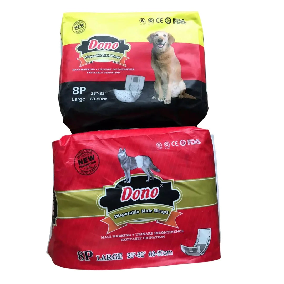 For Male Dog Diapers Urine Shorts Pet Cat Dog Water-absorbing Type Dry