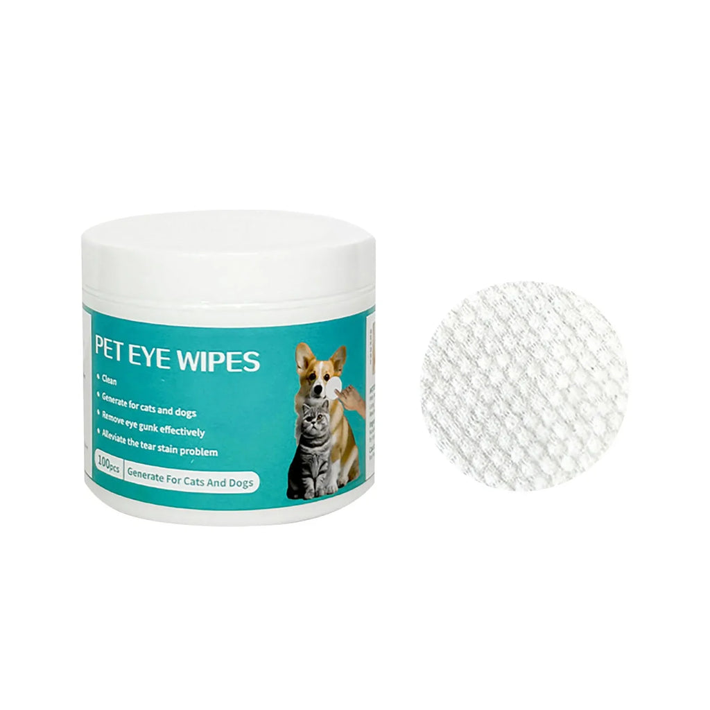 Care 100 Pieces of Wipes Tartar Eliminator Pet Grooming Wet Wipes Pet