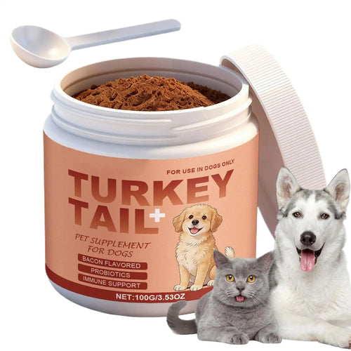 Radiant Paws: All-Age Skin & Coat Dog Supplement Powder