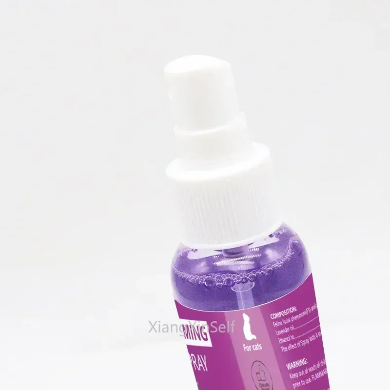 60ml Calming Spray Feline Anti Stress Pheromone Emotional Soothing