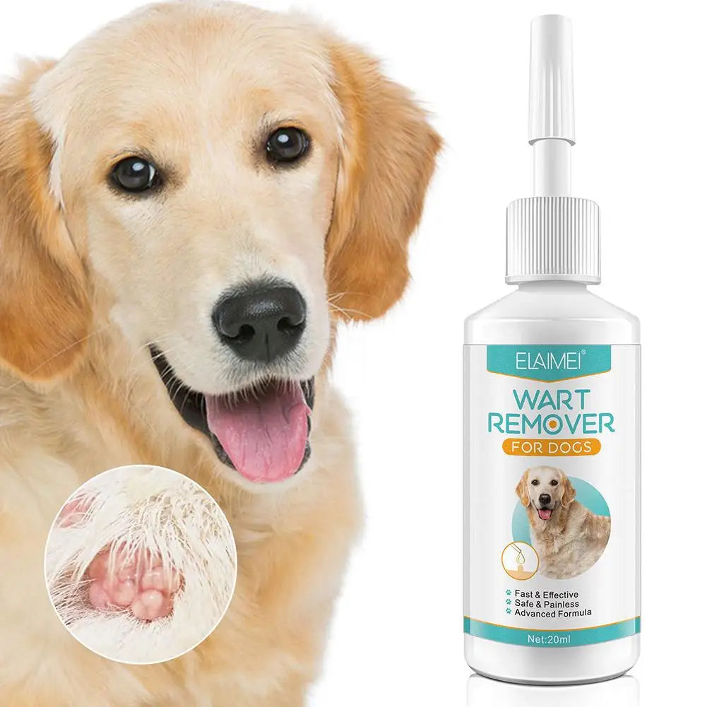 1/2/3/5Pcs Pet Wart Removal Liquid For Cat And Dog Flat Warts Removal