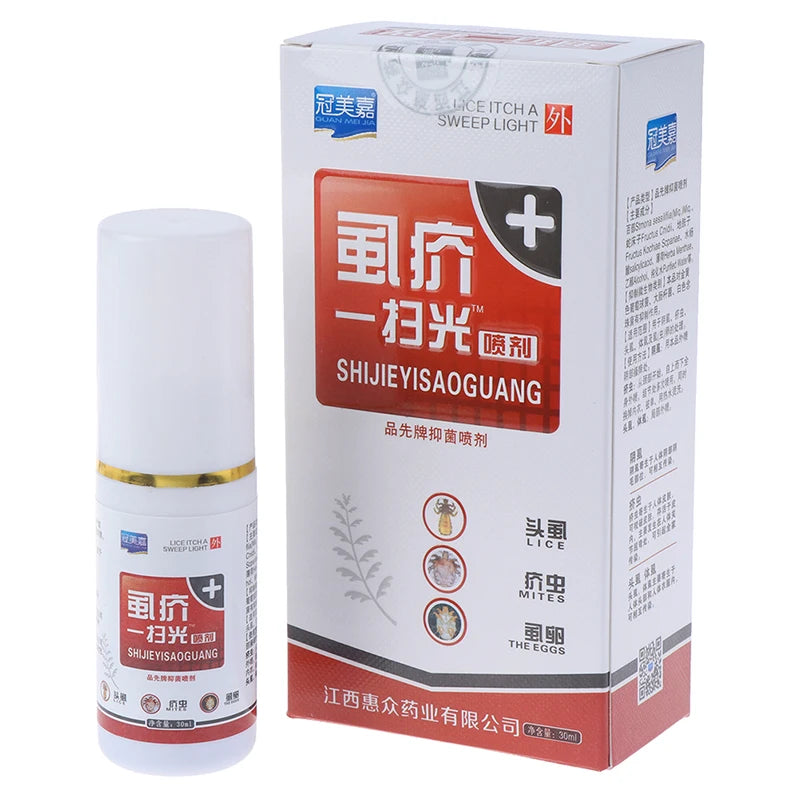 Pet Cats Dogs Flea Killer Spray 30ml Puppy Tick Mite Mange Treatment