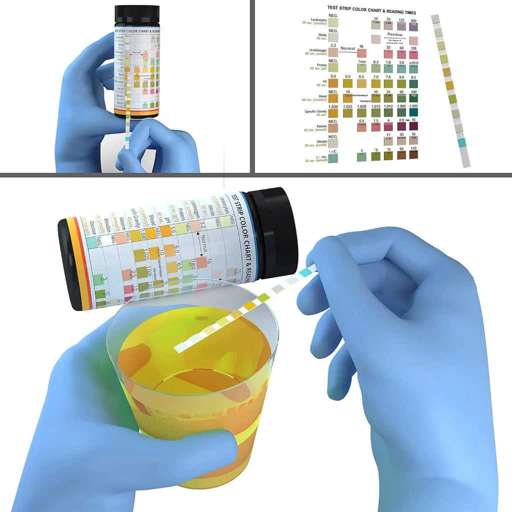 10-Parameter Cat & Dog Urine Test Strips 100ct, Cat & Dog UTI Test