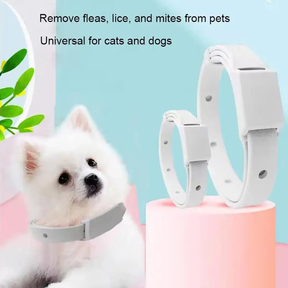 Adjustable Flea Tick Collar For Cats Dogs Anti Flea Lice Pet Repellent