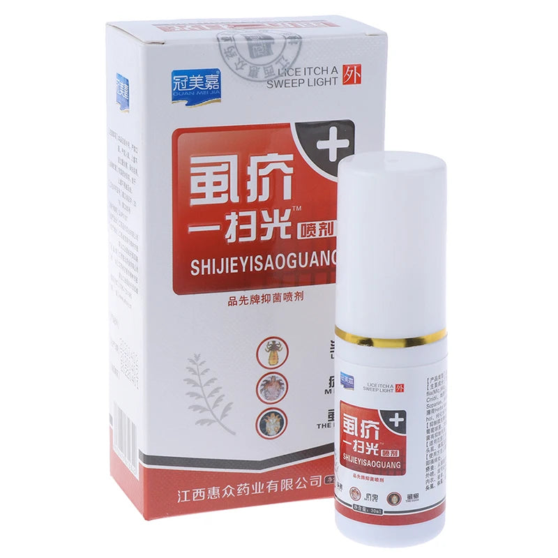 Pet Cats Dogs Flea Killer Spray 30ml Puppy Tick Mite Mange Treatment