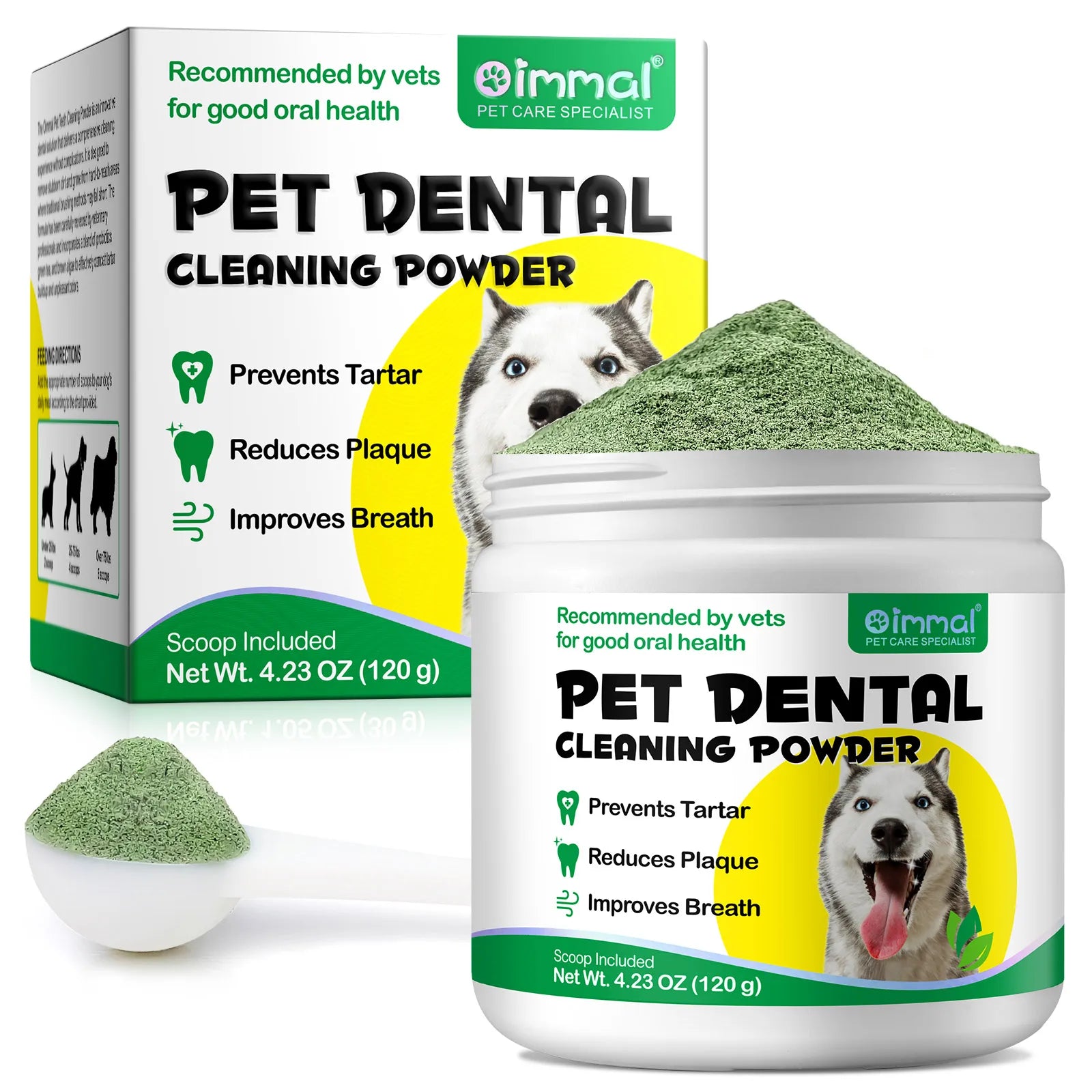 Pets Dental Clean Powder Recommended by vets for good oral health