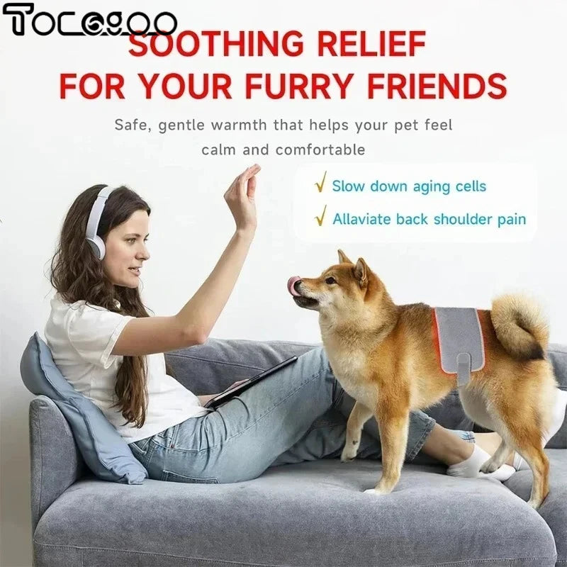 Cold Laser Therapy Belt for Joint Discomfort Relief Bone Deformity Repair Arthritis Healing Hip Joint Supplement Pet Bone Care
