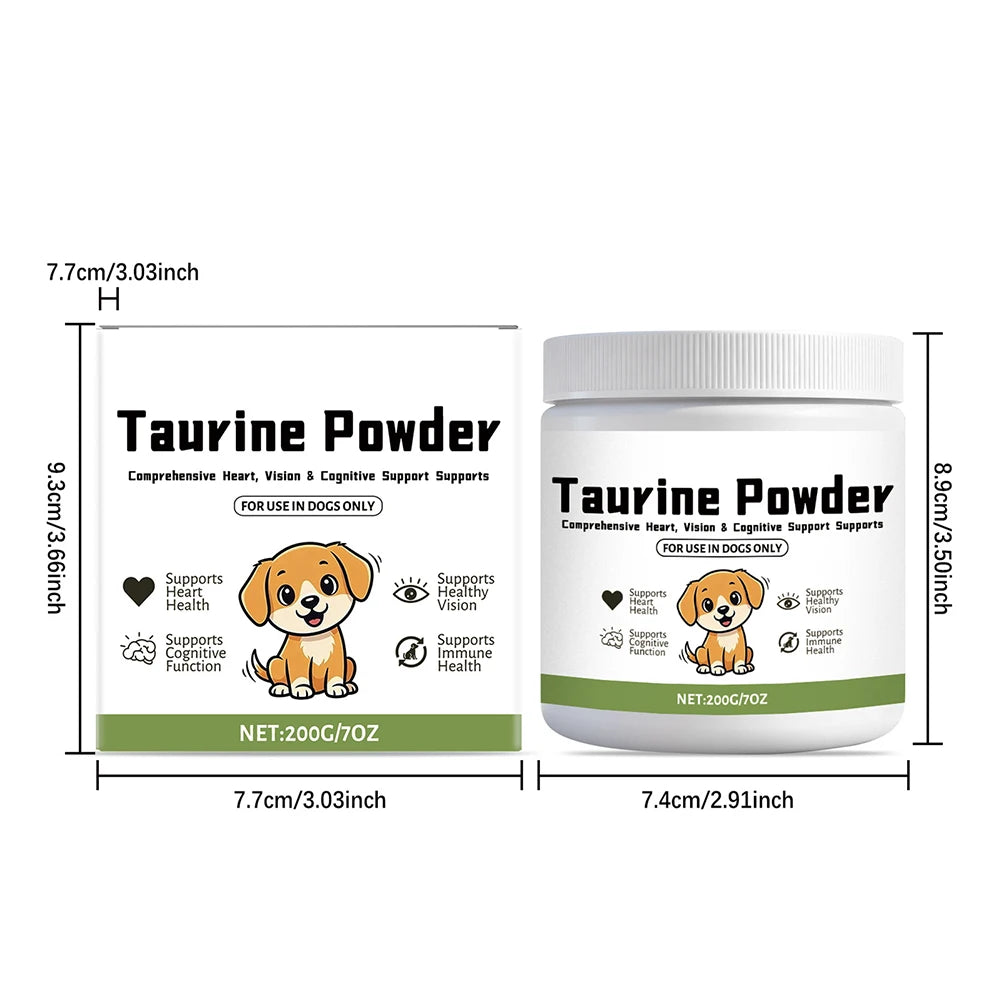 Daily Canine Taurine Powder: Gentle Nutritional Support