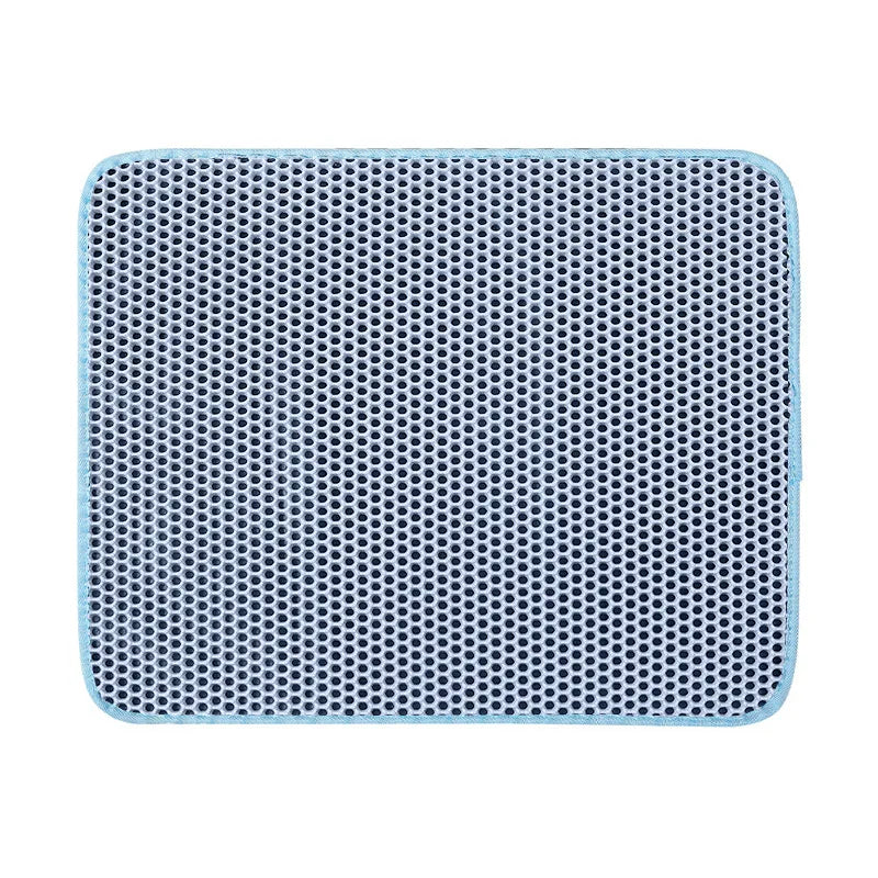 Cat Litter Mat Large Size Waterproof Pet Toilet Cat Litter Trapping Mat Non Slip Double Layer Cats Litter Box Pad Pet Product