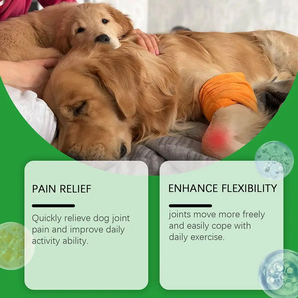 Joint Care Tablets For Dogs Enhance Vitality Supplement Nutrition Chicken Flavor Chondroitin Pet Joint Care Soft Chew 80 Tablets