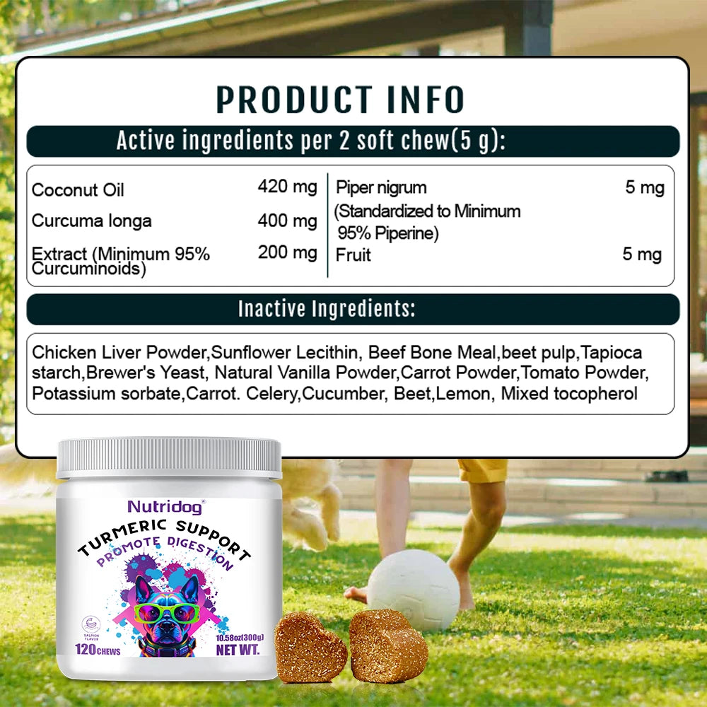 Golden Shield Curcumin Chews for Joint Health & Immunity