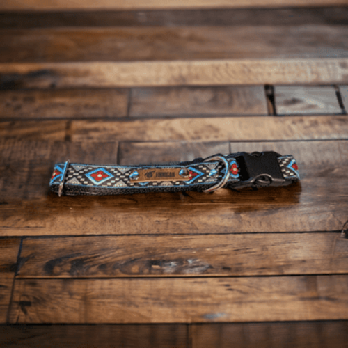 Designer's Whimsical Charm Handmade Dog Collar for Medium dogs