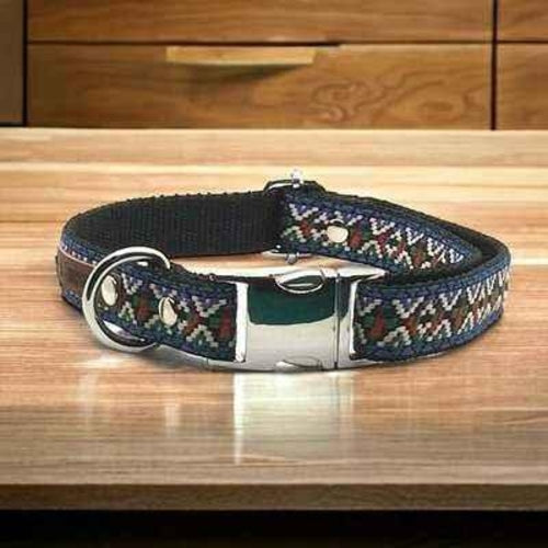 Enchanted Paws Personalised Cotton Dog Collar