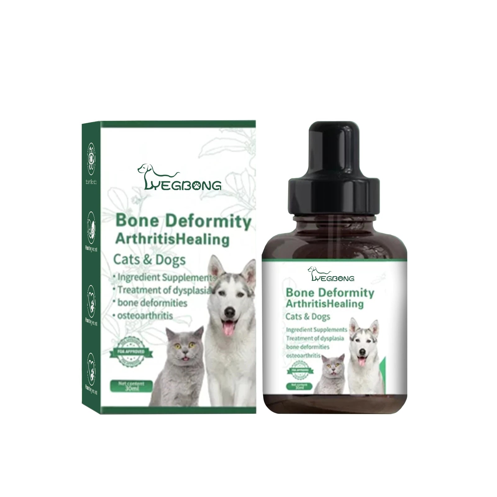 Pets Joint Repair Liquid  Relief Discomfort Arthritis Healing Lubricating Dogs JointsHip Joint Supplement Pet Bone Health Care